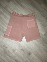 Load image into Gallery viewer, Debonair Et Cetera Sleeveless Garment Dye Interlock Hooded Short Set(PINK)