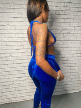 Load image into Gallery viewer, FIREBALL VELVET THREE PIECE JOGGING SET