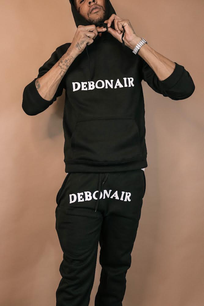 Debonair Etc Jogging Set(Black)